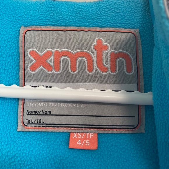 XMTN Toddler Girls Winter Jacket, Microchip Print Size XS - Picture 5 of 10